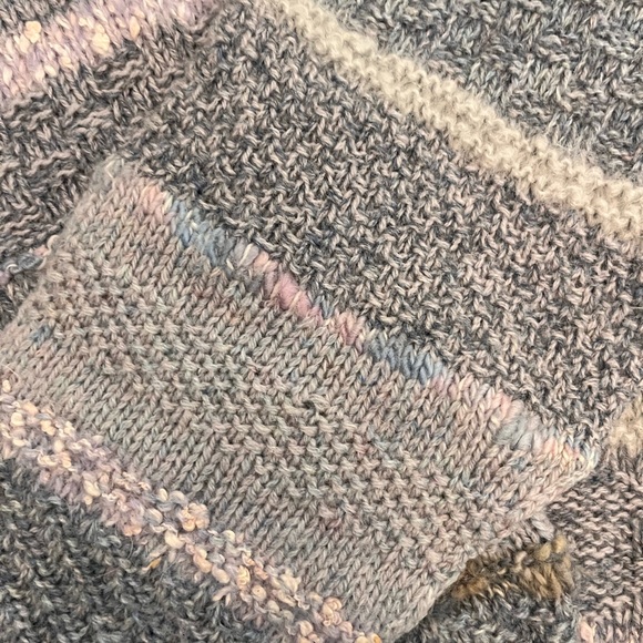 RARE Vintage Victoria Gibson Handknit Scotland Wool Sweater - Picture 3 of 9